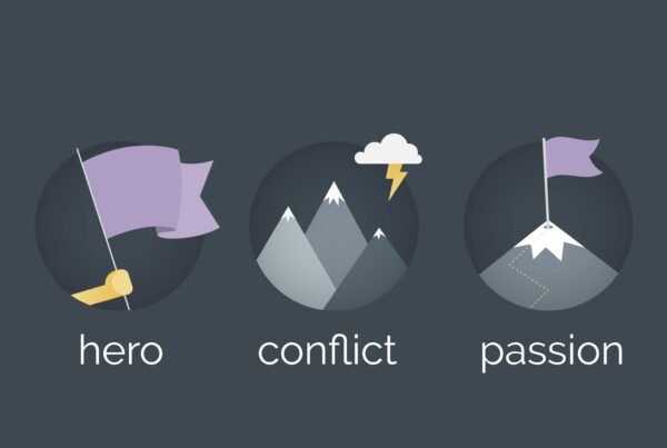 Hero, conflict, passion